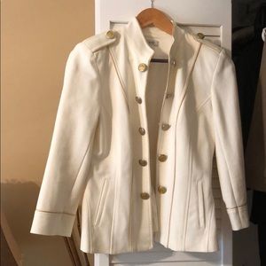 Cache white/hold military style jacket